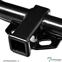 Vista 4 de 7422449769783 Compatible con 1983-2011 Ford Ranger / 1994-2009 Mazda B2300 B3000 B4000 Clase 3 III Enganche de Remolque Receptor Negro de 2