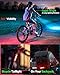 Victoper Bike Light, High Lumens Super Bright Bicycle Lights, 6+4 Modes USB Rechargeable Bike Headlight & Tail Light Set, Waterproof Safety Bike Front & Rear Light for Valentine's Day Gifts
