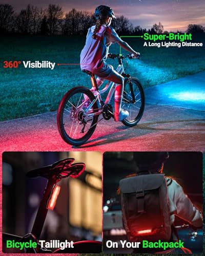 Victoper Bike Light, High Lumens Super Bright Bicycle Lite,