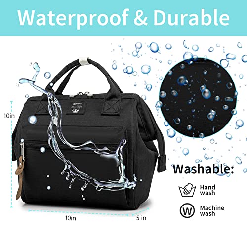 Beaulyn Small Diaper Bag Backpack, Mini Diaper Tote & Portable Crossbody Backpack With Insulated Pocket #TOP4