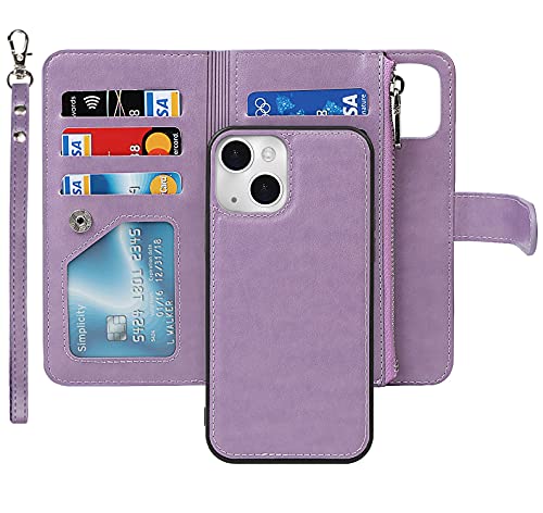 Coque iPhone 13 violette antichoc pour ne plus perdre vos cartes et votre monnaie