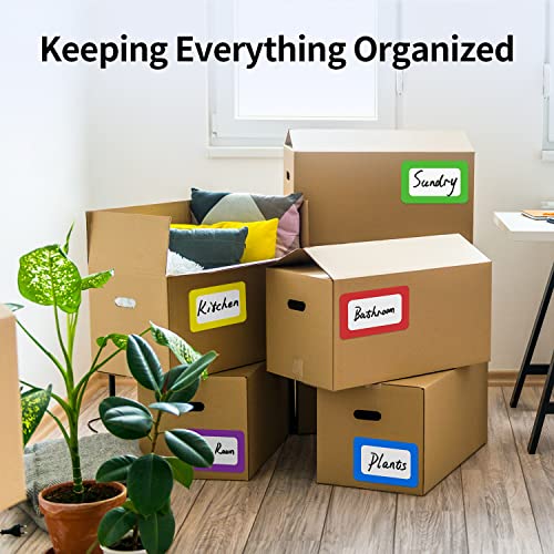 Lkxsplabe Name Tags Labels 400 Stickers，5 Colors Personalized Stickers #TOP2