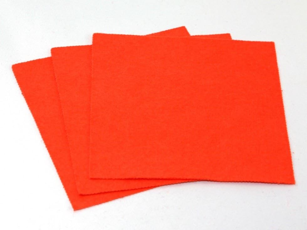 Feutre extra épais 3mm orange citrouille Minerva pour éviter les créations souples qui se déchirent