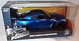 Jada 54030 - 1/24 Skale Model Car Fast & Furious - Brian's Nissan GT-R R35 Oben