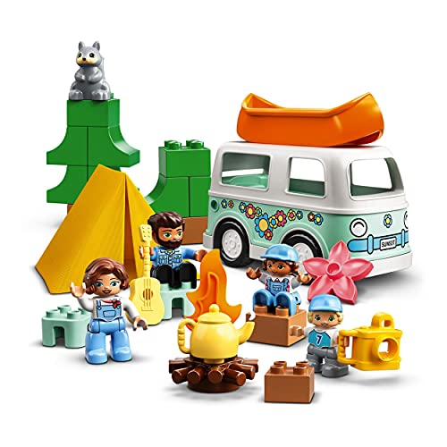 Image of LEGO 10946 Duplo My City: Adventure in the Family Motorhome, Toy Car for Boys and Girls +2 years old