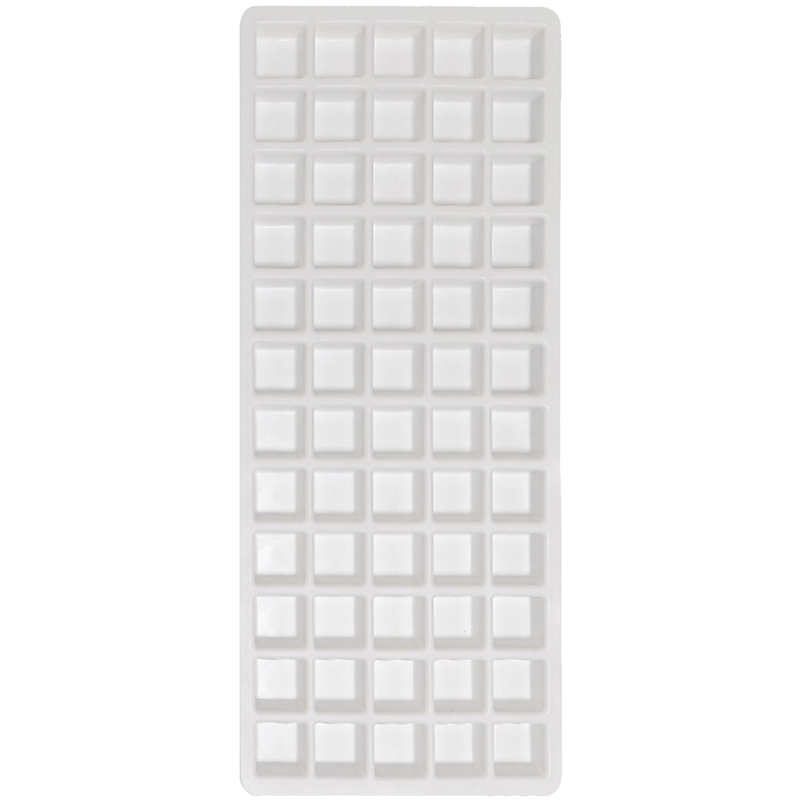 Jazuaiao Extra Large 60 Cubes Silicone Ice Molds Space Efficient Stackable Tray for Refrigerator Organization Cocktails Mixing Multifunctional Ice Cubes Molds