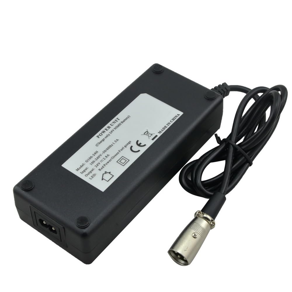 Chargeur de Batterie NiMh NiCd 24V 2.8A 20S avec Fonction NTC (Alligator Clips Without NTC)
