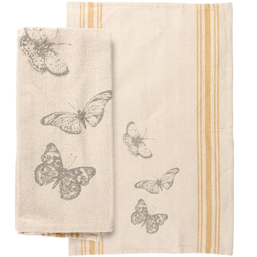 Toalla de cocina de mariposa para decorar con calidez y estilo rústico tu hogar 2