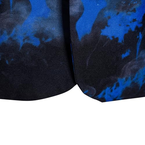 Mens Plaid Suit Slim Fit Tie-Dye Jacket Casual Tuxedo Suit Formal Blazer Tuxedo Set Wedding Business Party3