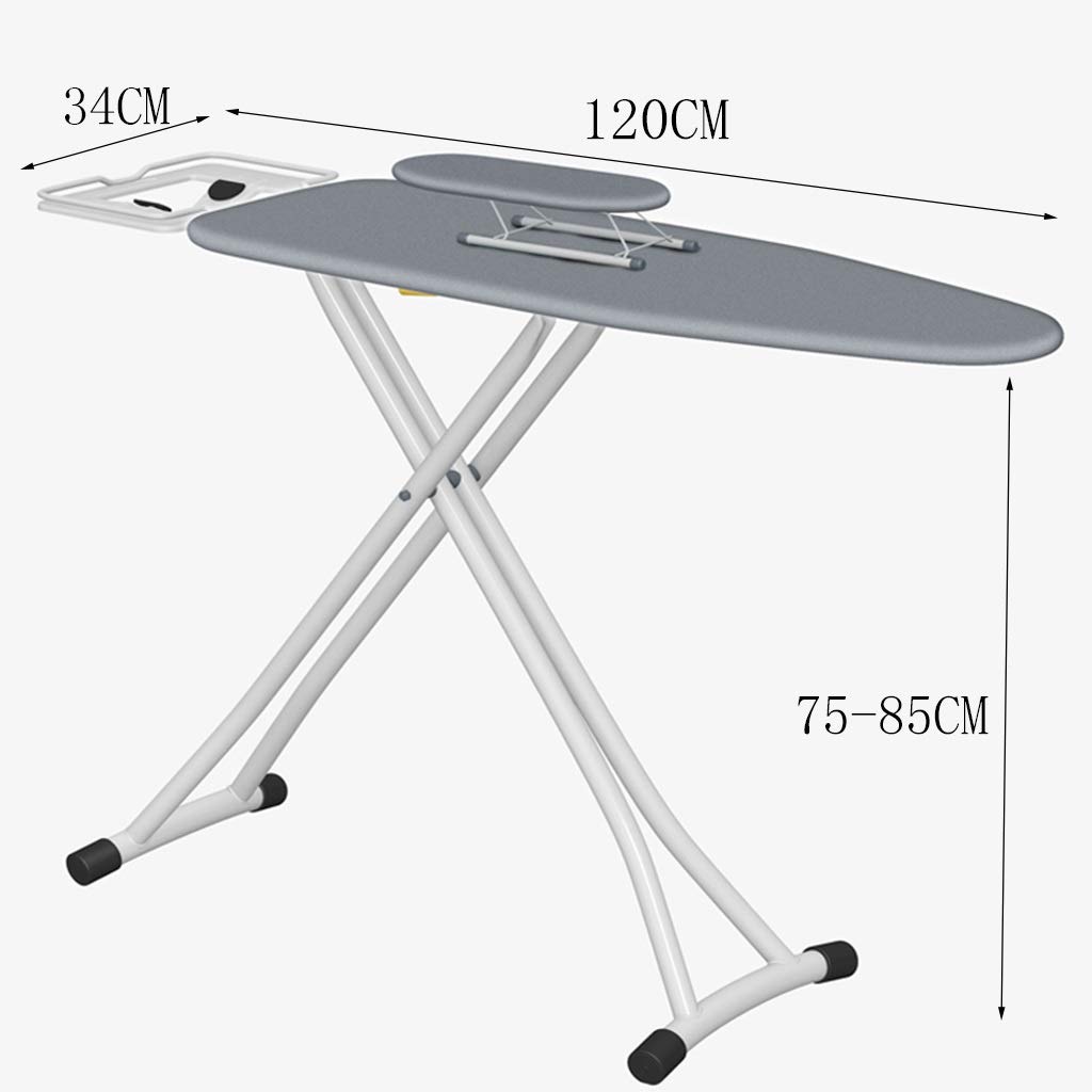Questa ASSE da Stiro in Metallo, Supporto per Ferro da Stiro Regolabile, Accessori per Stirare per Camera d'albergo, ASSE da Stiro per Camicie e Giacche.