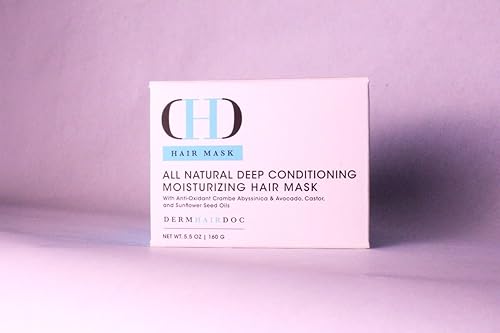 Miniatura 7 de Mascarilla hidratante desenredante para el cabello, acondicionador profundo totalmente natural desarrollado por dermatólogos - Tratamiento