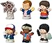 Little People Collector Stranger Things Castle Byers Special Edition Set for Adults & Fans, 6 Figures for in a Display Package