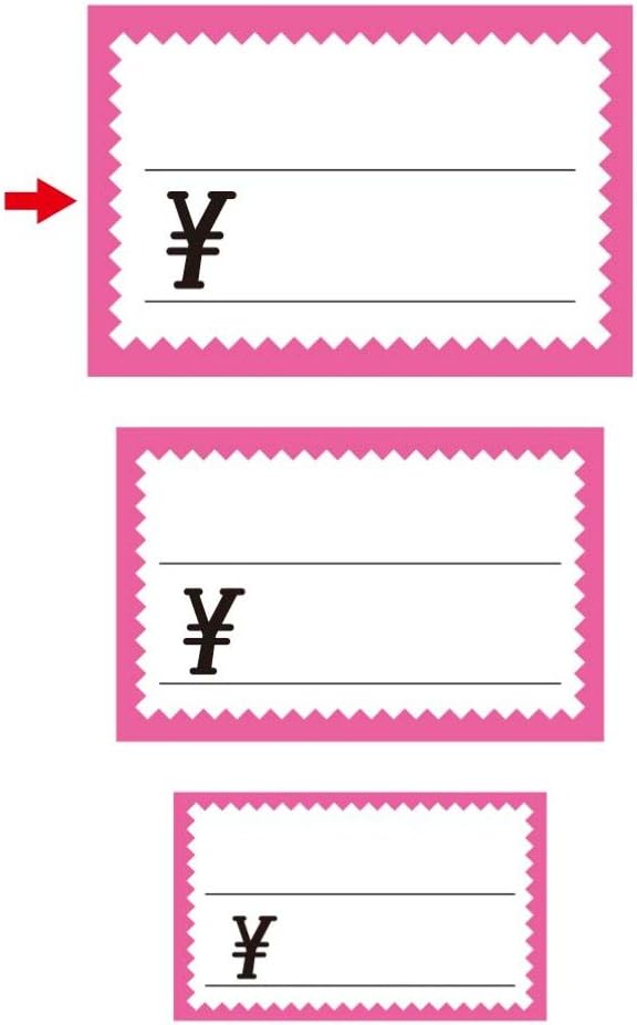 sasagawa Show Card Pink Frame 50 Piece