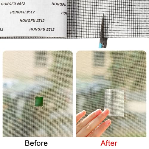 LIBAIDZ 1 Rolle Fliegengitter Reparaturband 5 cm*2 m,Fliegengitter Reparieren,Fliegengitter Reparatur Klebeband,Reparaturband für Fliegengitter,Fliegengitter Reparatur Set Schwarz