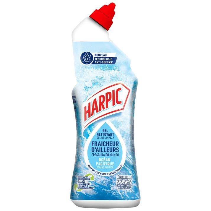 Harpic Gel WC – Limpiador de frescura por otra parte, perfume Océano Pacífico