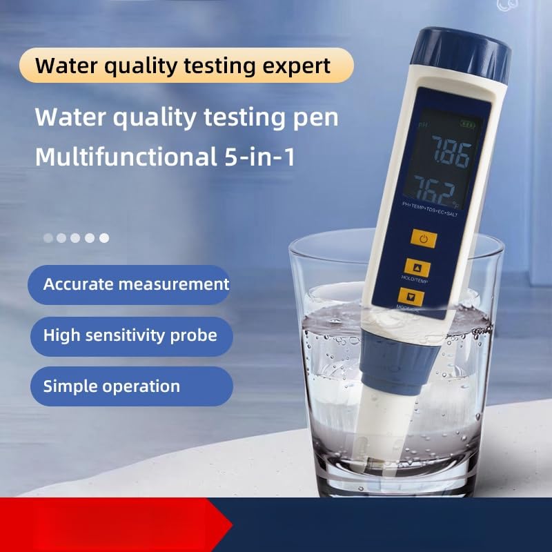 Testeur de qualité de l'eau pour corriger un pH instable simplement