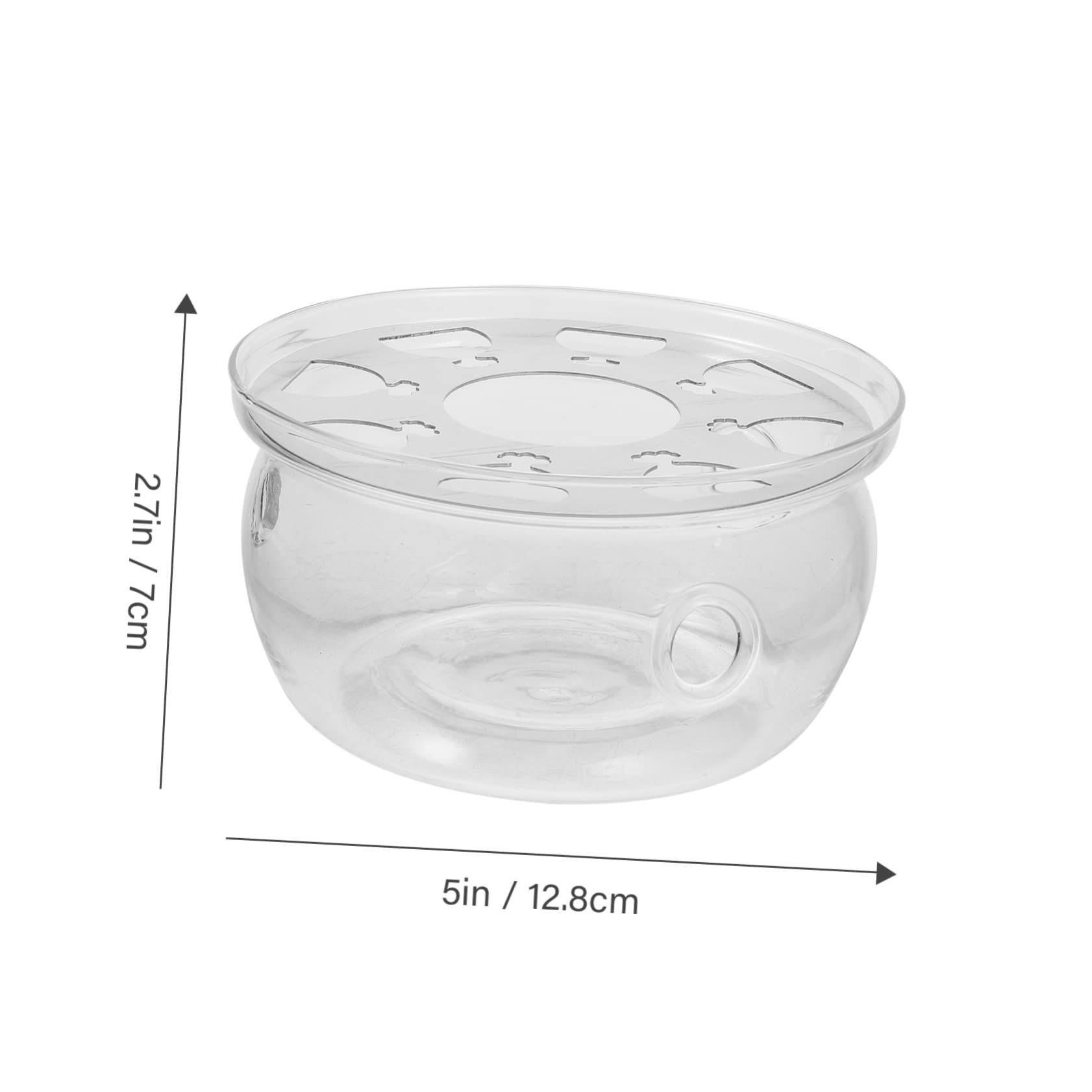 FELTECHELECTR Teapot Heating Base Tea Warmer Small Kettle Base Tea Heater Retro Design