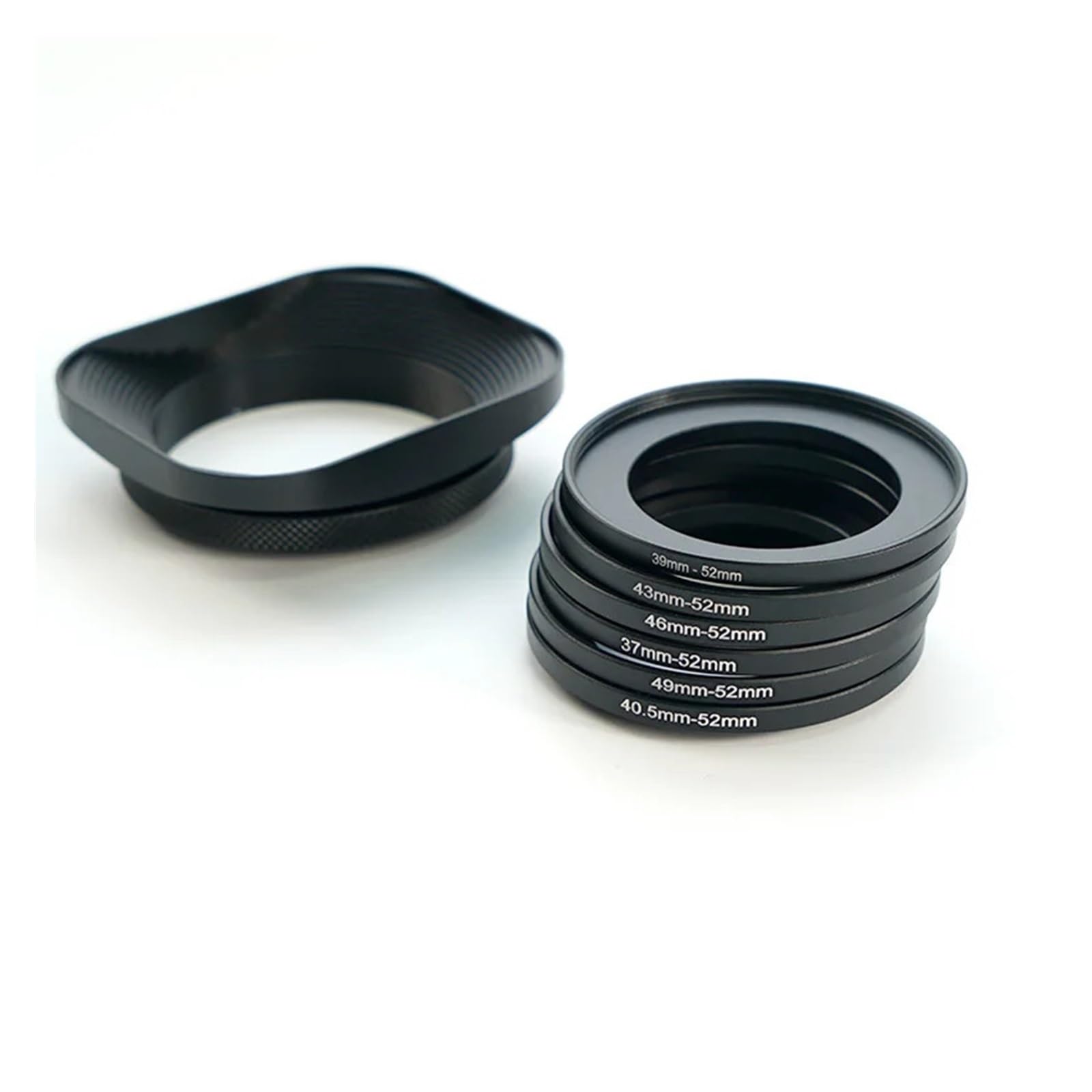 Pare-Soleil carré, Adaptateur 39 mm-52 mm