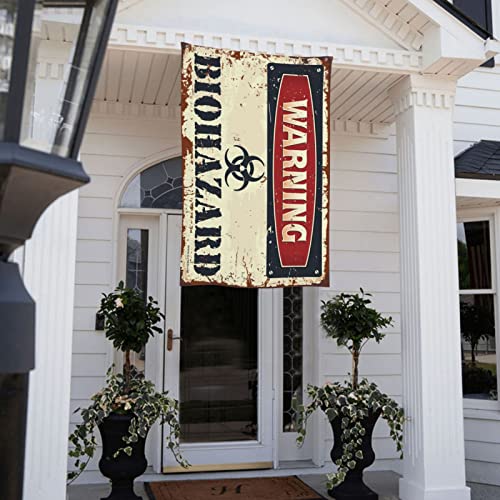 Drapeaux de campagne grand format 152x244 signalisation biohazard