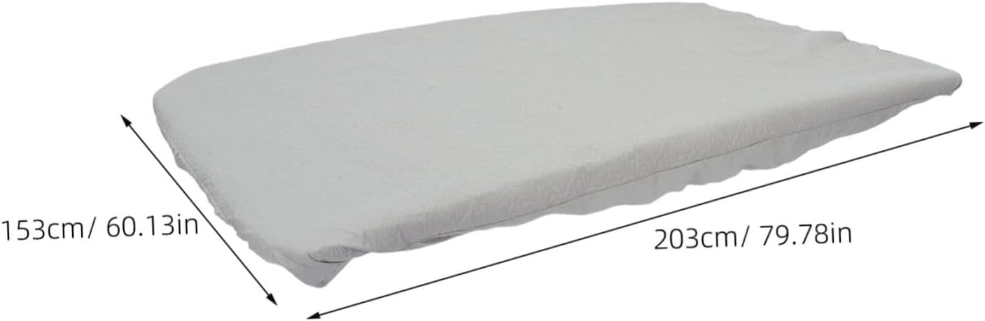 DOITOOL Waterproof Fitted Mattress Protector Cover with Cotton Material, Secure Fit and Washable Design, for Dorm Rooms and Homes, Breathable and Noiseless Bedroom Mattress Pad