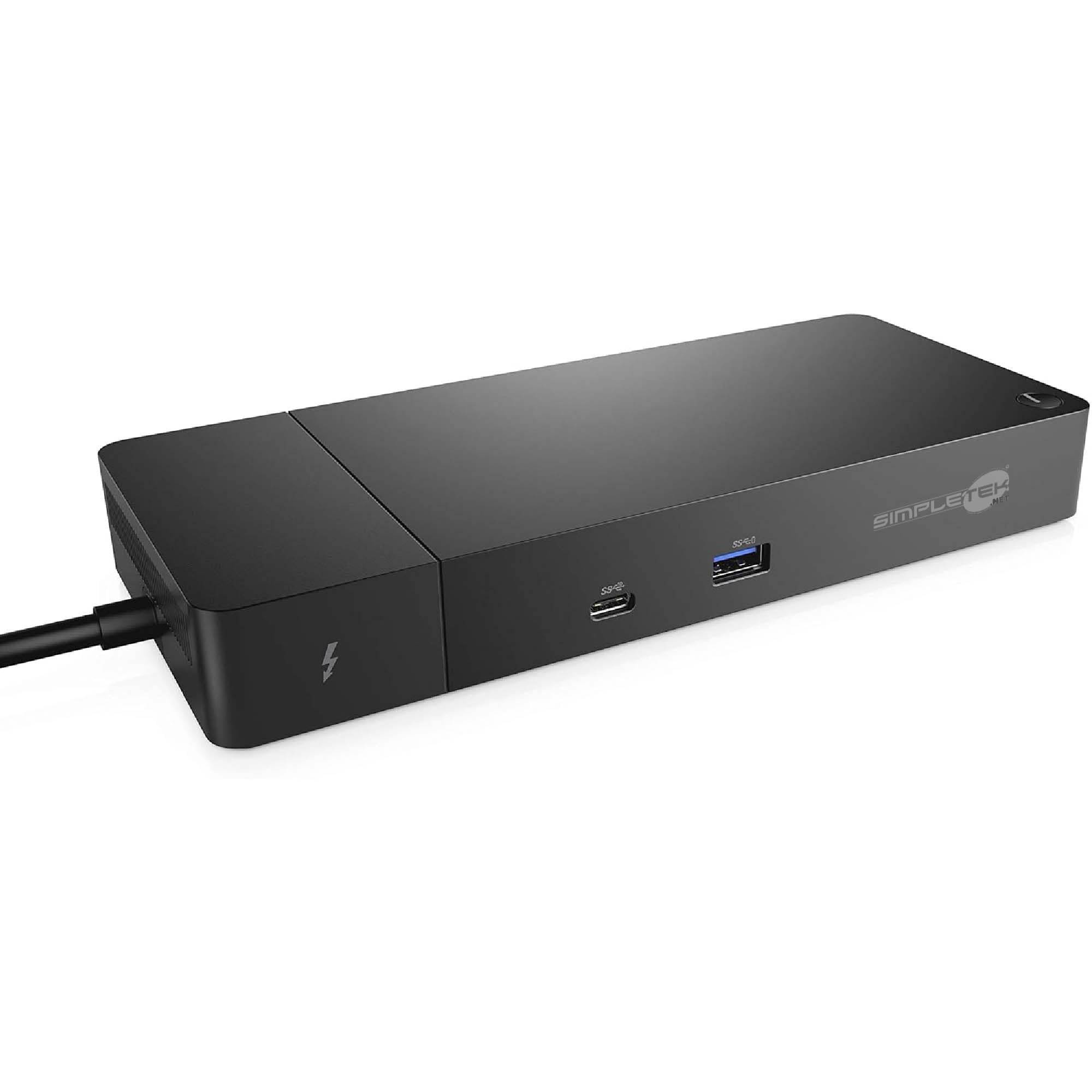 SIMPLETEK - Stacja dokująca Thunderbolt 3 kompatybilna z Dell G5 15 5587 5590 G7 15 7588 7590 Optiplex 7060 | w zestawie zasilacz 180 W (odnowiony)