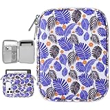 Vinabilia 6-7インチ スリーブ キャリーケース 7インチ Kindle Colorsoft Signature Edition および Kindle Paperwhite 保護スリーブカバーポーチバッグ 6インチ Kindle/Kindle Oasis/E-Reader用 トロピカルリーフ