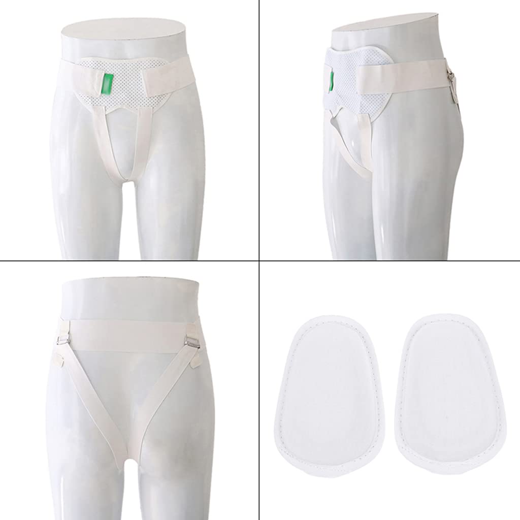 Amazon.co.jp: メンズ鼠径ヘルニアベルト 調節可能な鼠径部ストラップ