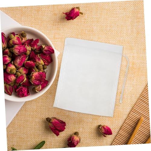 100 Bolsitas de Té Multiusos con Cordón para Hojas Sueltas miniatura 6