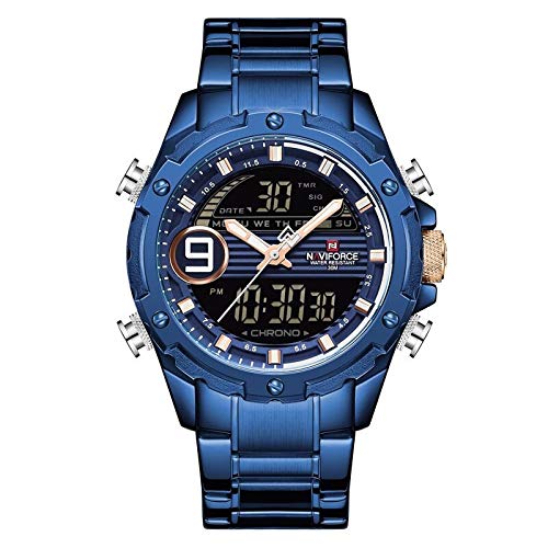 NAVIFORCE Mens Watches Top Brand Men Fashion Sport Watch Male 
