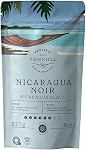 Virgin Hill Coffee - Nicaragua Black - Bold Intensity & Dark Roast - One Kilo of High-Grade Coffee Beans - 1 kg / 2.2 lbs