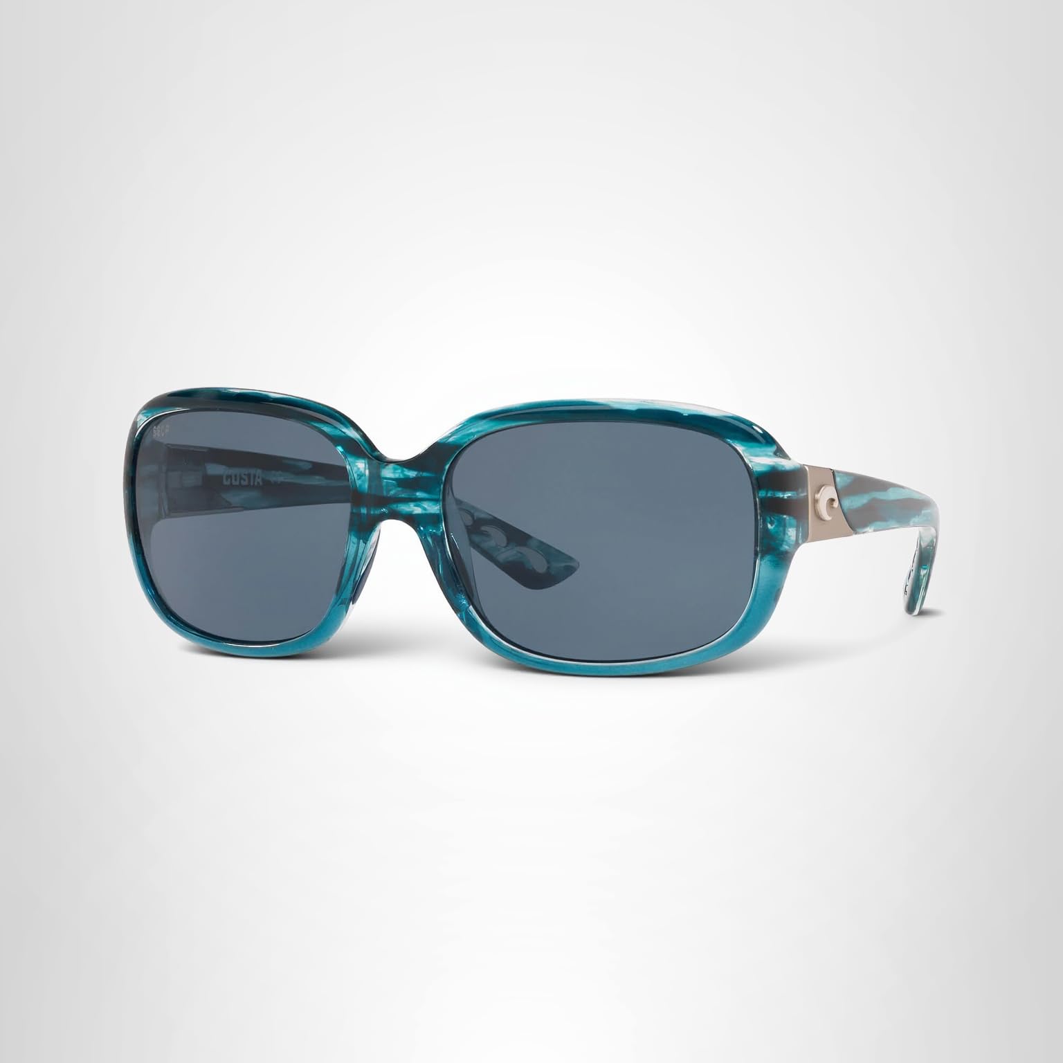Costa Del Mar Womens Gannet Rectangular Sunglasses