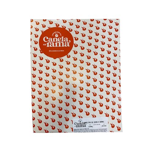 PALMERITAS DE CHOCOATE - ELABORACION ARTESANA - CAJA AHORRO DE 2 KILOS - 45/50 UNIDADES