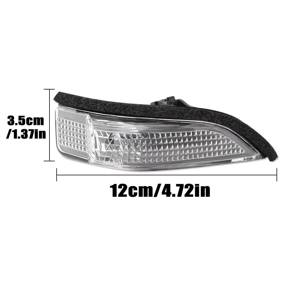 Retrovisore indicatori direzione Per Yaris 2011 2012 2013 2014 2015 2016 2017 2018 2019 Indicatore luminoso specchietto retrovisore laterale Indicatore direzione senza lampadina
