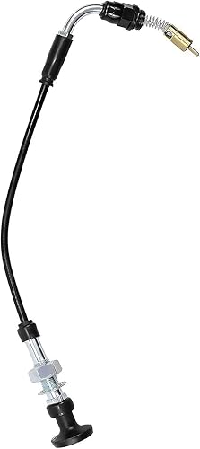 Miniatura 4 de Cable de estrangulador de carburador compatible con Harley Davidson CV40, Sportster XL883 1200, MIKUNI HSR42 HSR45 HSR48