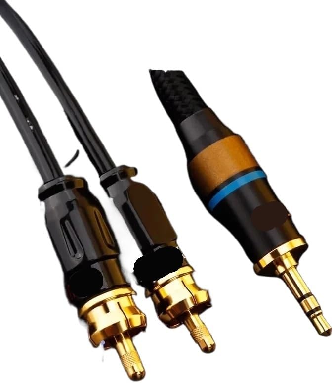 3.5mm - 2R/*CAオーディオケーブル HiFiステレオAUX R/*CAジャック 3.5Yスプリッター(3 【ストリーム】