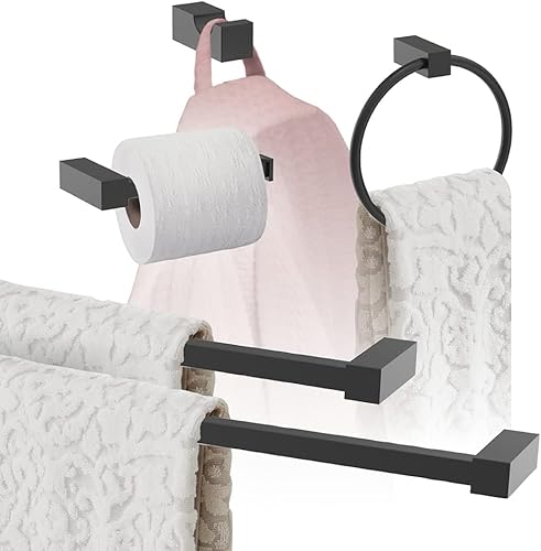 Vista 51 de Amerock BH36083BBZ Toallero dorado champán Toallero de 18 pulgadas (17.992 in) Monumento Toallero de baño Herrajes de baño Accesorios