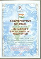 Constitution of India fulfilled through Maharishi's Transcendental Meditation: Maharishi's Constitution of the Universe, Rk Veda--Total Natural Law that ... Meditation Documented by Scientific Researc 8175230045 Book Cover