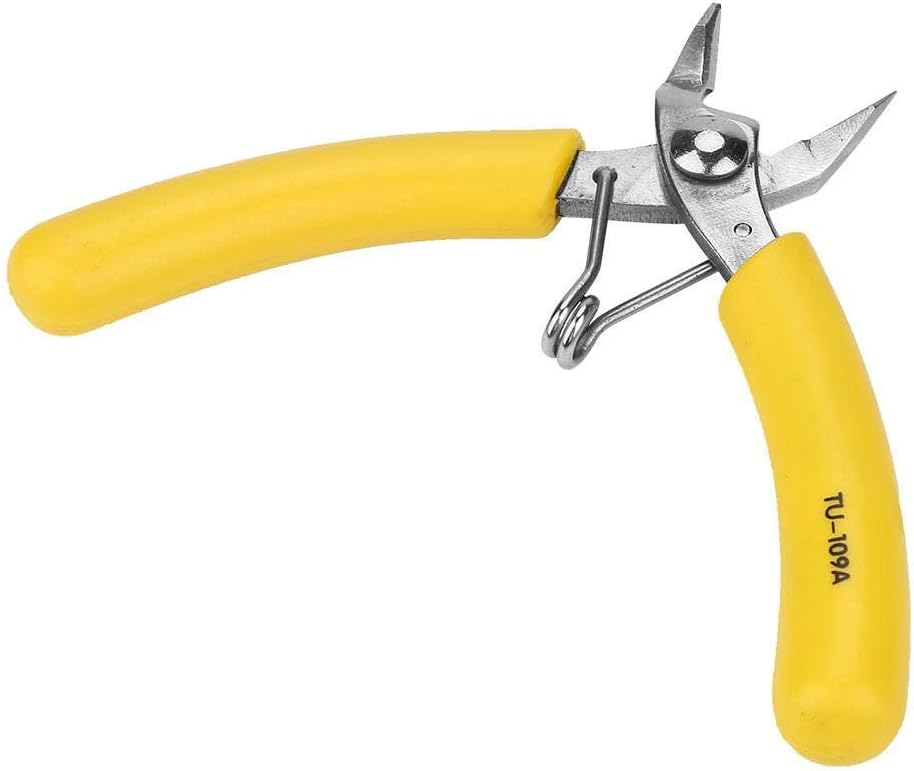 Wire stripper 5in Electronic Diagonal Pliers Cable Side Cutting Nippers Wire Cutter Tool Precision Electrical Cable Cutter Coil Making