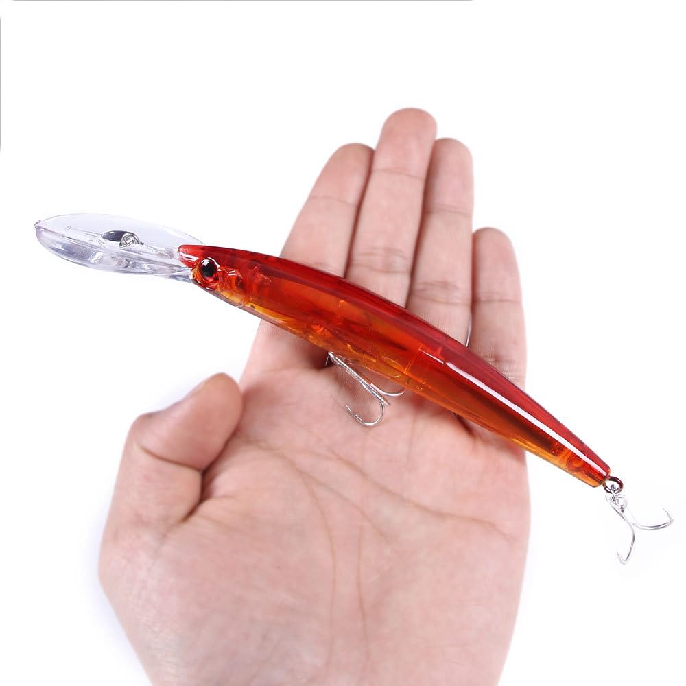 Esche in plastica morbida, confezione da 24 esche da nuoto con testa jig da 23,5 g, esche da paddle per la pesca al bass, kit di esche da pesca ganci, esche artificiali, esche per la pesca in mare (A)