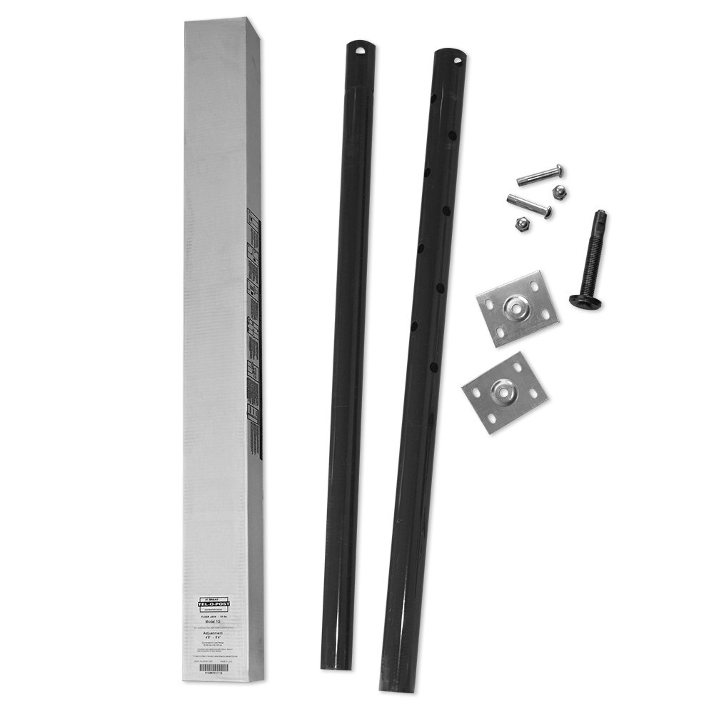 Adjustable Heavy Duty Floor Jack Post - Size Range 4'8