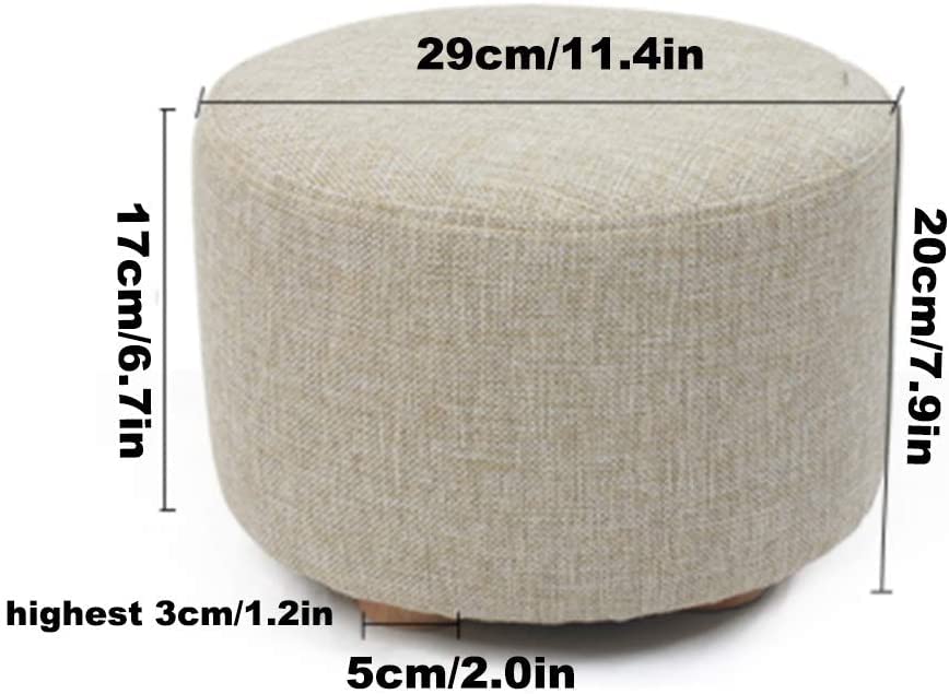 HOMCOM fauteuil met voetenbank, linnenlook, massief houten frame HOMCOM fauteuil met voetenbank, linnenlook, massief houten frame