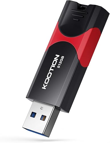 Miniatura 14 de KOOTION Unidad Flash USB 3.0 de 128 GB Unidad Pulgar Retráctil 128G Unidad Zip Ultra Alta Velocidad Memoria USB Unidad Jump Memoria Resistente con
