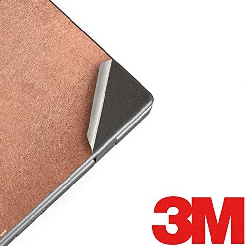 Skinit Decal Laptop Skin Compatible with Thinkpad X1 Carbon (6th Gen 2018) - Officially Licensed Originally Designed Black and Rose Gold Marble Split Design