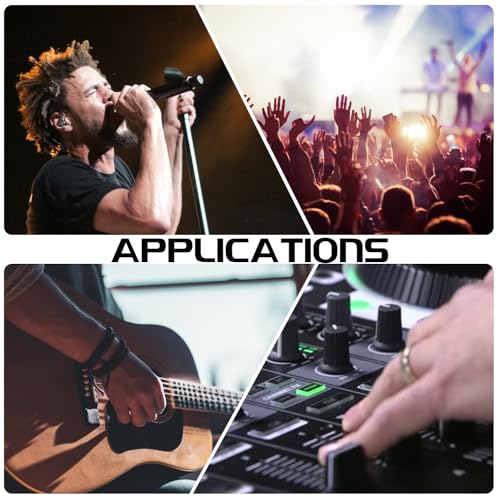 Takstar WPM-200 In-Ear Stage UHF Wireless Monitor System for Studio Recording/On-Stage Monitoring (1 Transmitter and 1 Receiver) by TAKSTAR - Image 7