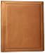 Piel Leather Three-Ring Binder Sa, Saddle