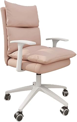 Miniatura 9 de YYDS Silla de juegos para niñas, silla de oficina con patas de nailon, silla ergonómica de carreras para el hogar y la oficina ergonómicamente