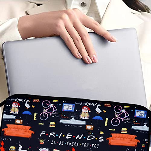 Friends Laptop Sleeve 13 Inch Laptop Case,Friends Tv Show Merchandise,Friends Tv Show Gifts,Mac Air/Pro Sleeve Neoprene Computer Sleeve, For All 13 In-13.5 In Laptop Fit Ultrabook Lenovo Dell Hp #TOP5