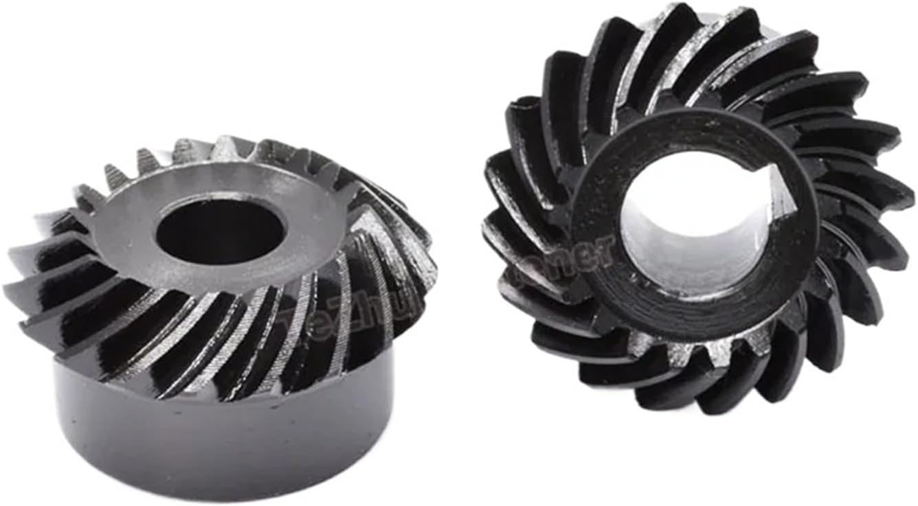 1:1 Bevel Gear 3/4 Mod 20T/25T/30Teeth 45#Steel Left/Right-hand Helical 1Pcs(4 Mod,20T Right Spiral1pcs)
