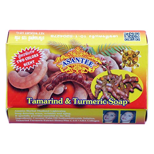 Asantee Tamarind and Turmeric Skin Whitening Facial Soap 125 grams Asantee Tamarind and Turmeric Skin Whitening Facial Soap 125 grams