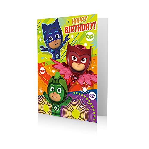 Pj Masks Official Birthday Card, Happy Birthday